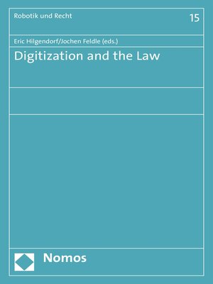 cover image of Digitization and the Law